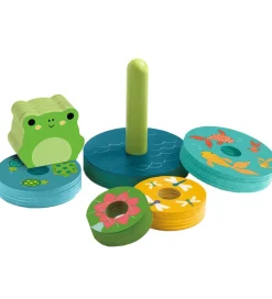 Djeco Puslespil|Trælegetøj>Puslespil/Stabelelegetøj - 8 Dele - Træ - Rainbow