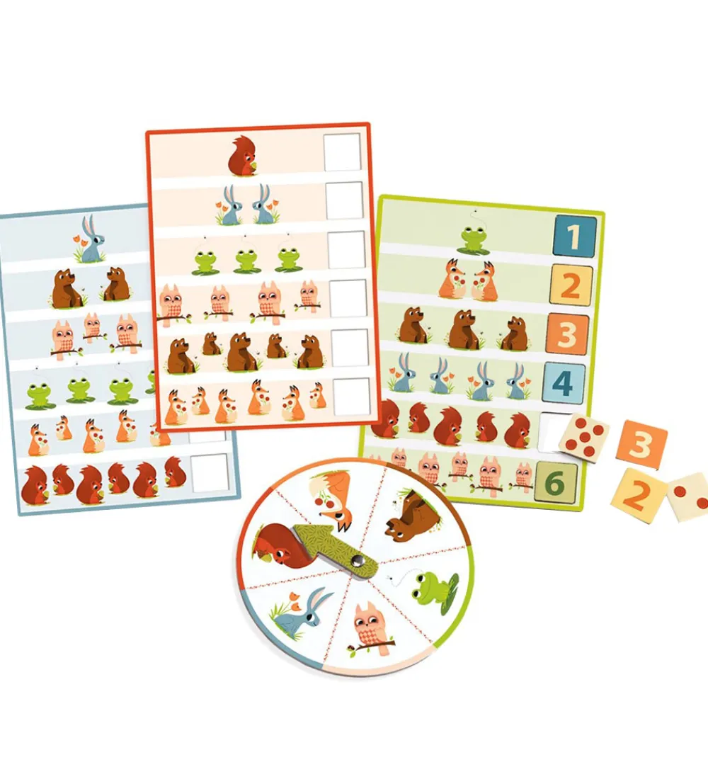 Djeco Spil>Spil - Bingo 1,2,3 - Talleg