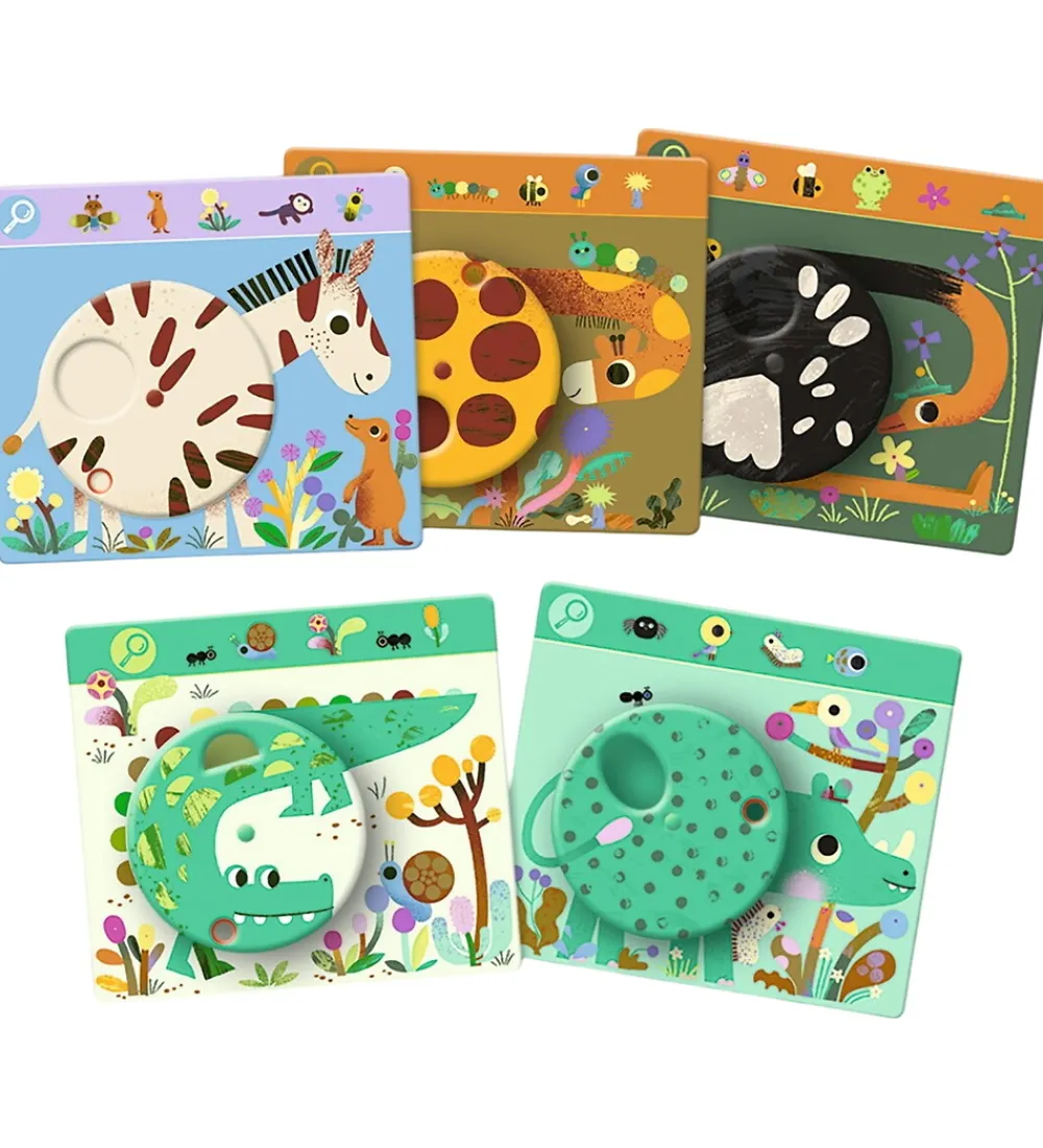 Djeco Spil>Spil - Find Og Drej - Obs Savana