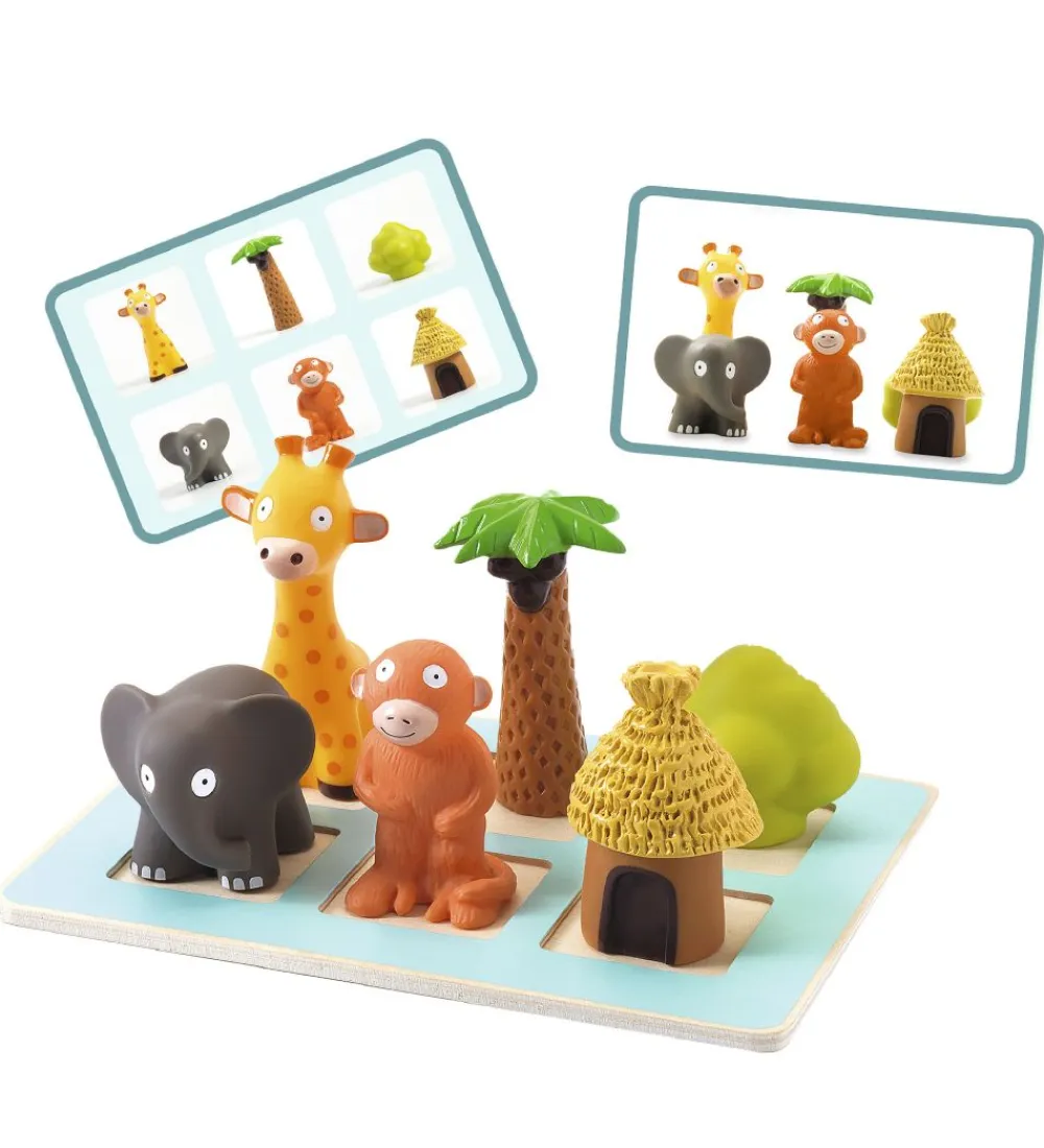 Djeco Spil>Spil - Placer Brikkerne