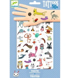 Djeco Kreativ Leg>Tatoveringer - +50 stk. - Små Væsner