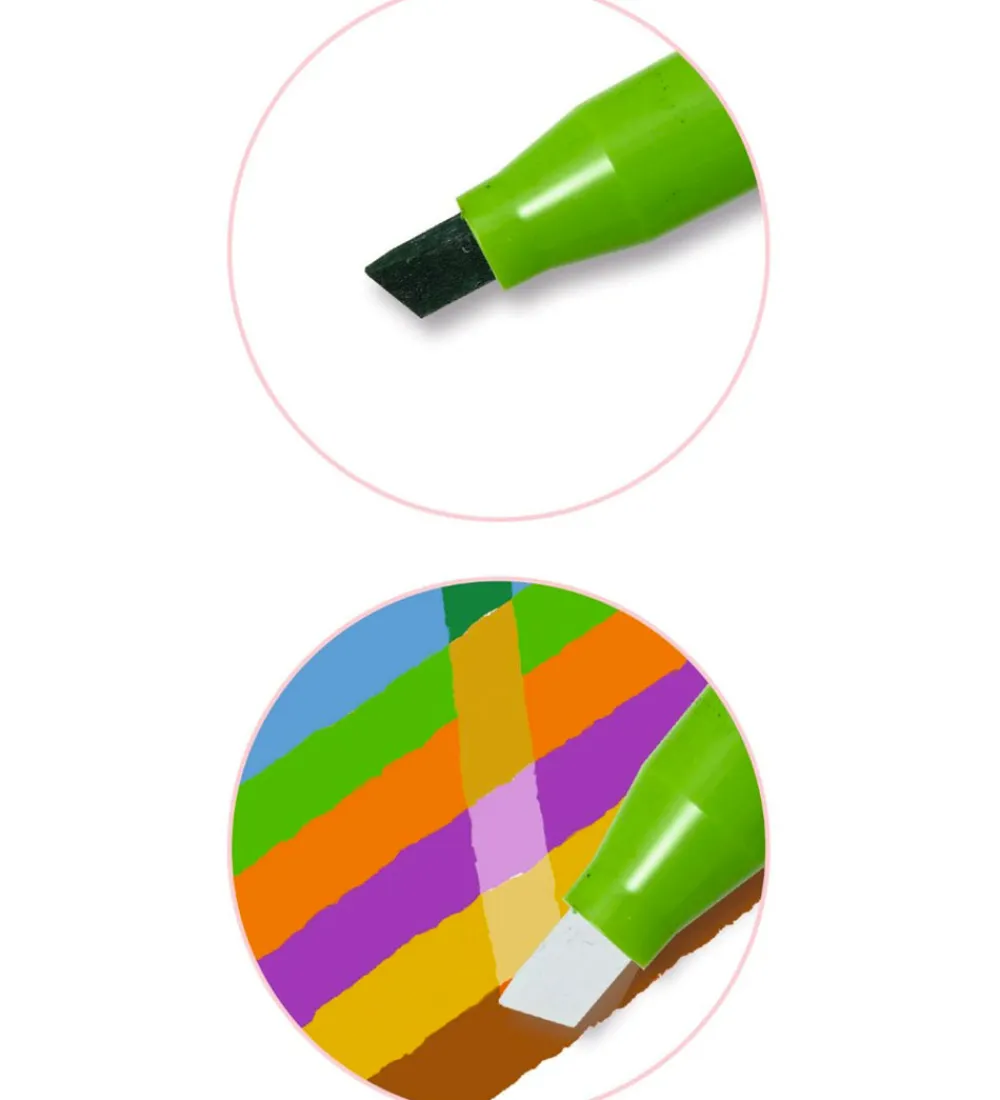 Djeco Kreativ Leg|Tuscher Og Farver>Trylletuscher - 6 stk. - Multifarvet