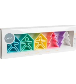Dëna Babylegetøj|Aktivitetslegetøj>Aktivitetslegetøj - Silikone - 9 Dele - Pastel