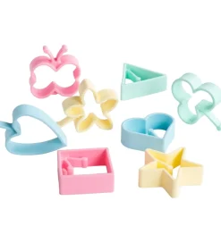 Dëna Babylegetøj|Aktivitetslegetøj>Aktivitetslegetøj - Silikone - Magisk Flip - 8 Dele - Paste