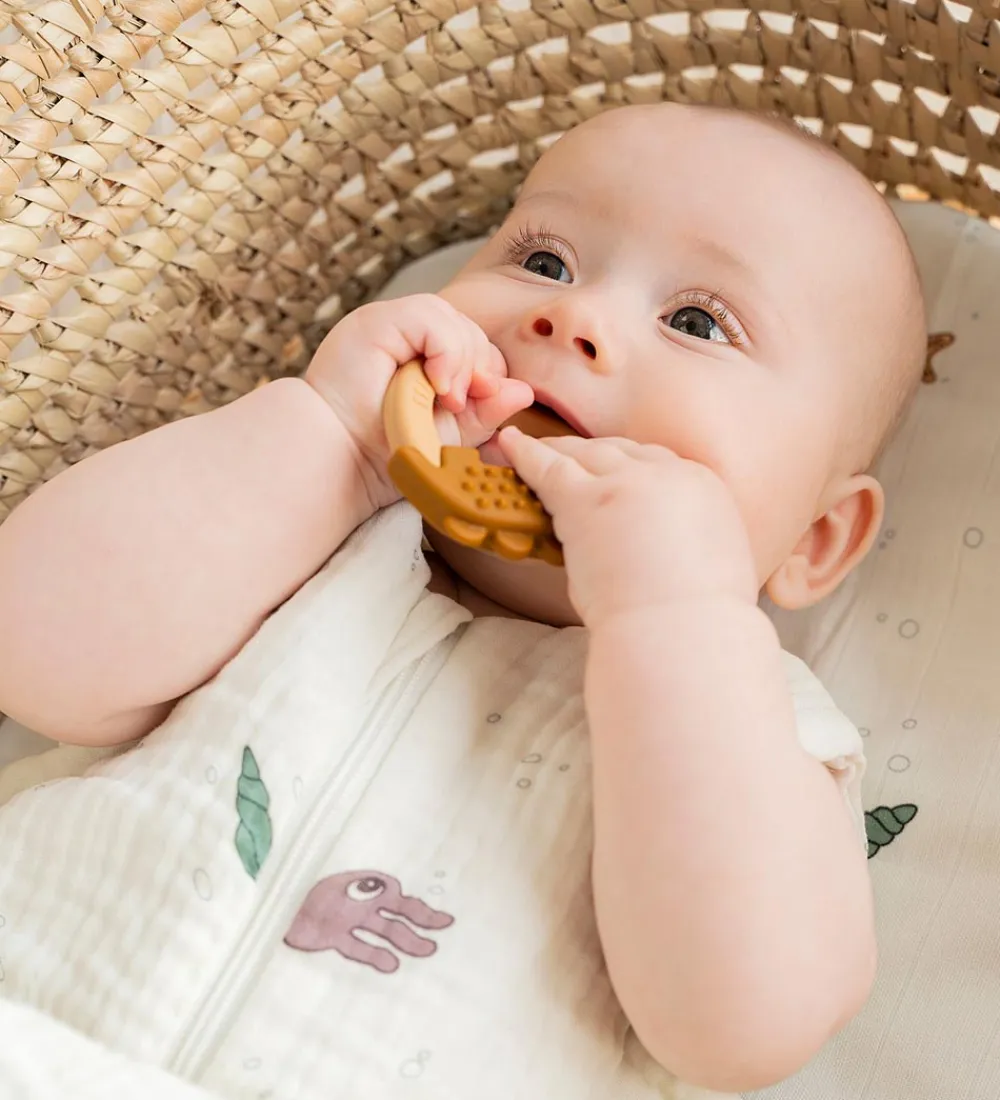 Done by Deer Bideringe>Bidering - 2-pak - Deer Friends - Lilla/Mustard