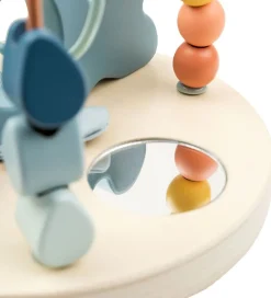 Done by Deer Trælegetøj|Aktivitetslegetøj>Kugleramme - Træ - Wally Blue