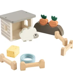 Done by Deer Babylegetøj>Legesæt - Træ - Sheepy - Tiny Farm - Colour Mix