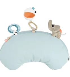 Done by Deer Babylegetøj|Aktivitetslegetøj>Pude m. Aktivitetslegetøj - Playground - Blå