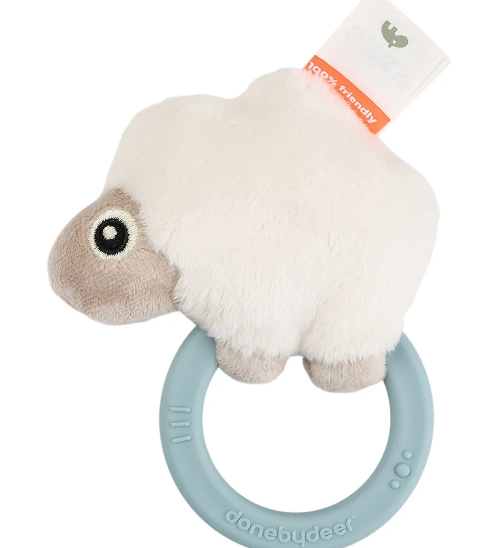 Done by Deer Babylegetøj|Gribelegetøj>Rangle - Sensory - Sheepy - Blå