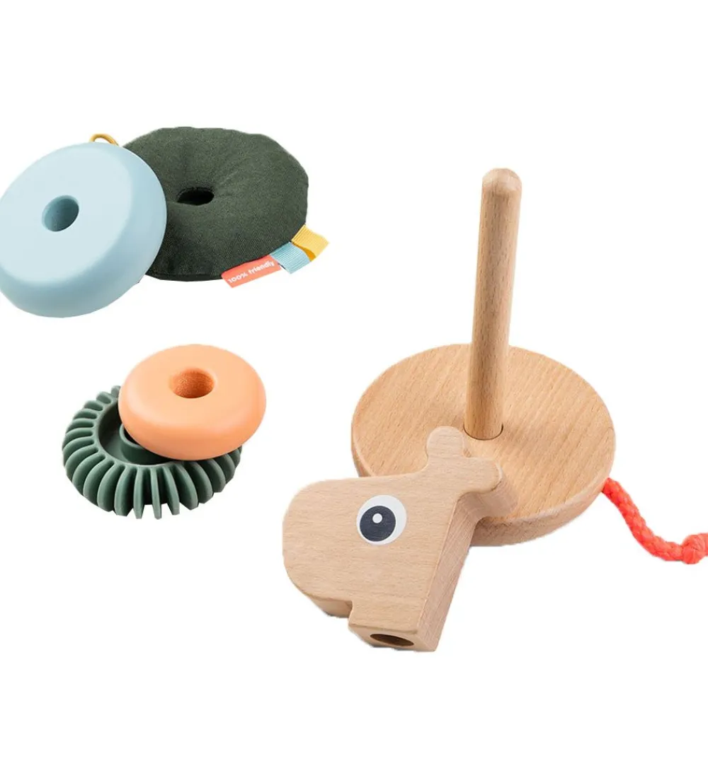 Done by Deer Stablelegetøj>Stabletårn - Træ - Raffi