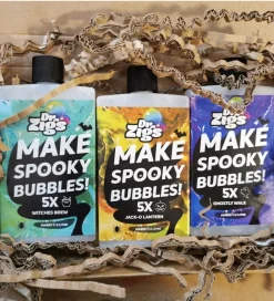 Dr Zigs Udeleg Og Udendørs Legetøj|Vandleg>Sæbeboblesæt - Halloween Giant Bubble Mix