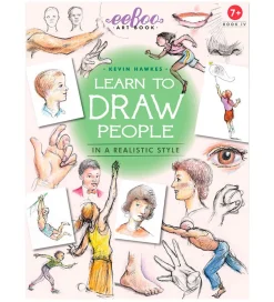 Eeboo Malebog>Bog - Lær At Tegne Relistiske Mennesker - Engelsk