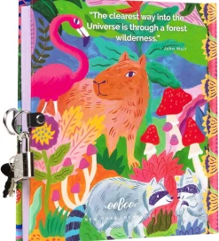 Eeboo Kreativ Leg|Bøger>Dagbog m. Lås - Bambi