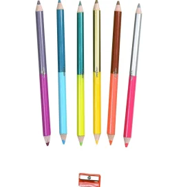 Eeboo Tuscher Og Farver>Farveblyanter - 6 Stk. - Jumbo - Dinosaur