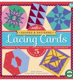 Eeboo Spil>Læringsspil - Lær At Sy-Kort - Farver Og Mønstre