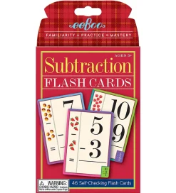 Eeboo Spil>Læringsspil - Subtraktion