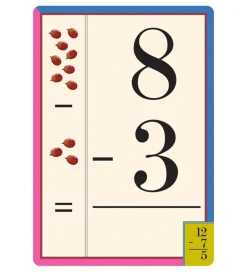 Eeboo Spil>Læringsspil - Subtraktion