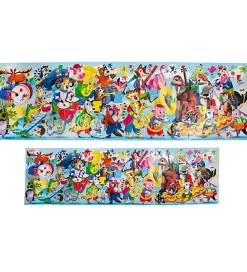 Eeboo Puslespil>Puslespil - 36 Brikker - 88,9x25,4 cm - Den Lange Musikpar