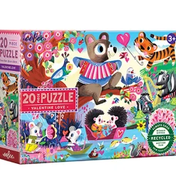 Eeboo Puslespil>Puslespil - 20 Brikker - 28x38 cm - Holder Af