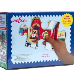 Eeboo Puslespil>Puslespil - 20 Brikker - 28x38 cm - Woodland Winter