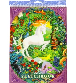 Eeboo Malebog>Skitseblok - Enhjørning