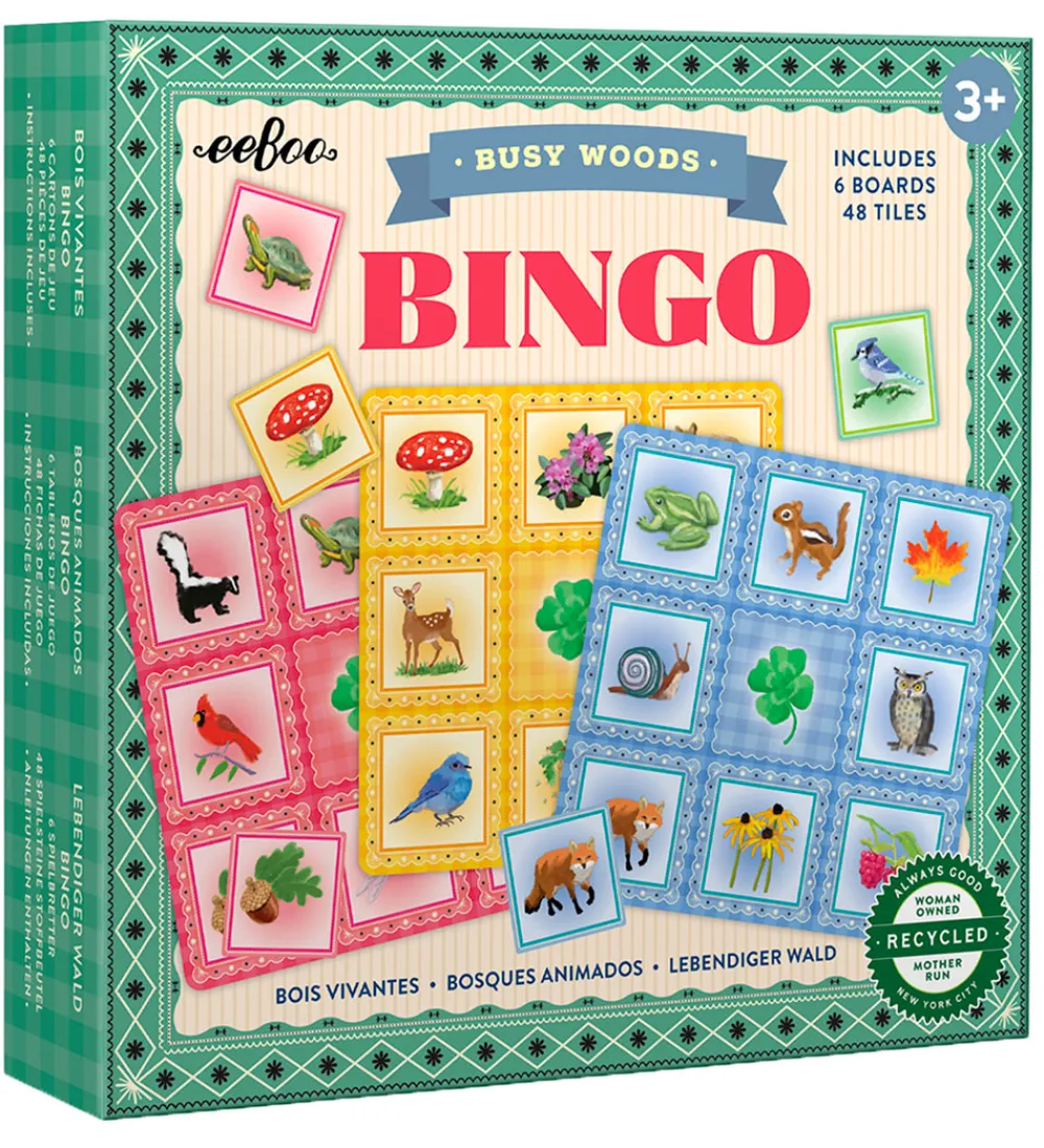 Eeboo Spil>Spil - Billedlotteri - Busy Woods