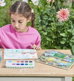 Eeboo Tuscher Og Farver|Maling>Vandfarver - Dinosaur