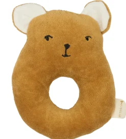 Fabelab Gribelegetøj>Rangle - Bjørn - Ochre