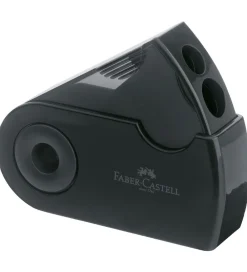 Faber-Castell Tuscher Og Farver>Blyantspidser - Dobbelt Sleeve - Sort