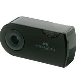 Faber-Castell Tuscher Og Farver>Blyantspidser - Dobbelt Sleeve - Sort