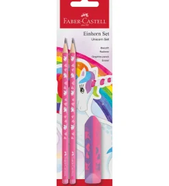Faber-Castell Kreativ Leg|Tuscher Og Farver>Blyantsæt - 3 Dele - Unicorn