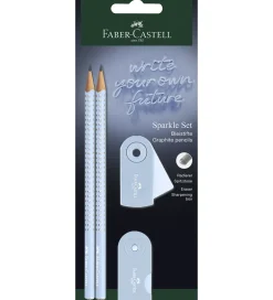Faber-Castell Tuscher Og Farver>Blyantsæt - Sparkle - 4 Dele - Sky Blue