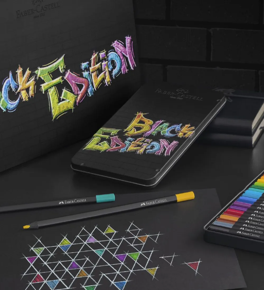 Faber-Castell Tuscher Og Farver>Farveblyanter - Trekantet - 12 stk - Multi