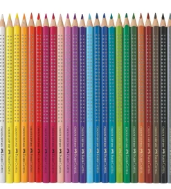 Faber-Castell Tuscher Og Farver|Maling>Farveblyanter - Grip - akvarel - 24 stk - Multi