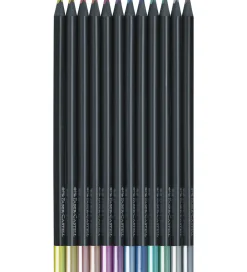 Faber-Castell Tuscher Og Farver>Farveblyanter - 12 stk. - Metallic