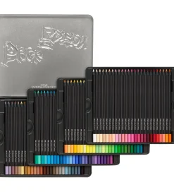 Faber-Castell Kreativ Leg|Tuscher Og Farver>Farveblyanter - Trekantet - Black Edition - 100 St