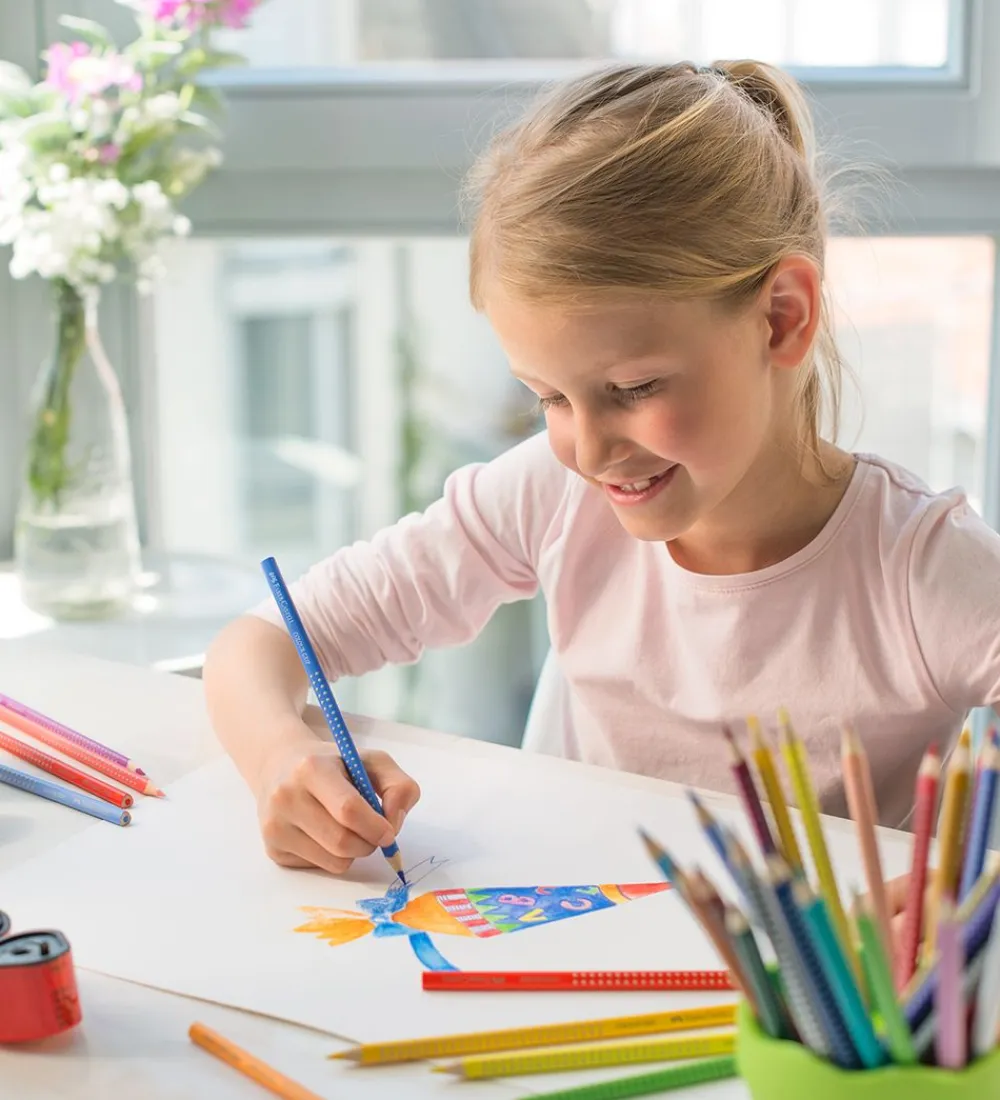 Faber-Castell Tuscher Og Farver|Maling>Farveblyanter - Grip - Akvarel - 48 stk - Multi