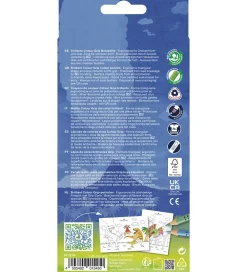 Faber-Castell Tuscher Og Farver>Farveblyanter - 13 stk. - Grip Dino