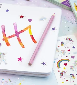 Faber-Castell Tuscher Og Farver>Farveblyanter - Trekantet - Grip Unicorn - 18+6 st