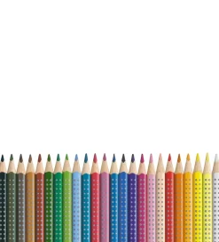 Faber-Castell Tuscher Og Farver|Maling>Farveblyanter - Grip - Akvarel - 24 stk - Multi