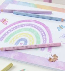 Faber-Castell Tuscher Og Farver>Farveblyanter - Trekantet - Jumbo Grip - 5 stk. -