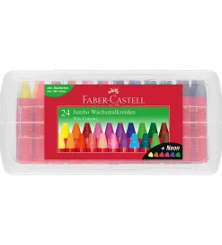 Faber-Castell Tuscher Og Farver>Farvekridt - 24 stk - Multi