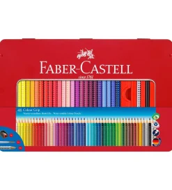 Faber-Castell Tuscher Og Farver|Maling>Farvesæt - Grip - Akvarel - 48 stk - Multifarvet