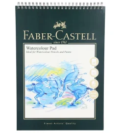 Faber-Castell Maling|Malebog>Maleblok - Akvarel - 10 ark - A4