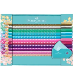 Faber-Castell Tuscher Og Farver>Sparkle Tinæske - Farver/Spidser - 20 stk - Multi