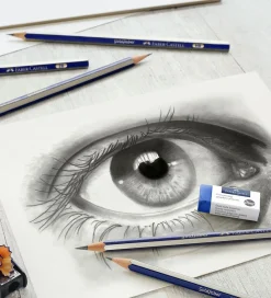 Faber-Castell Tuscher Og Farver>Tegnesæt - Goldfaber Sketch - 8 stk