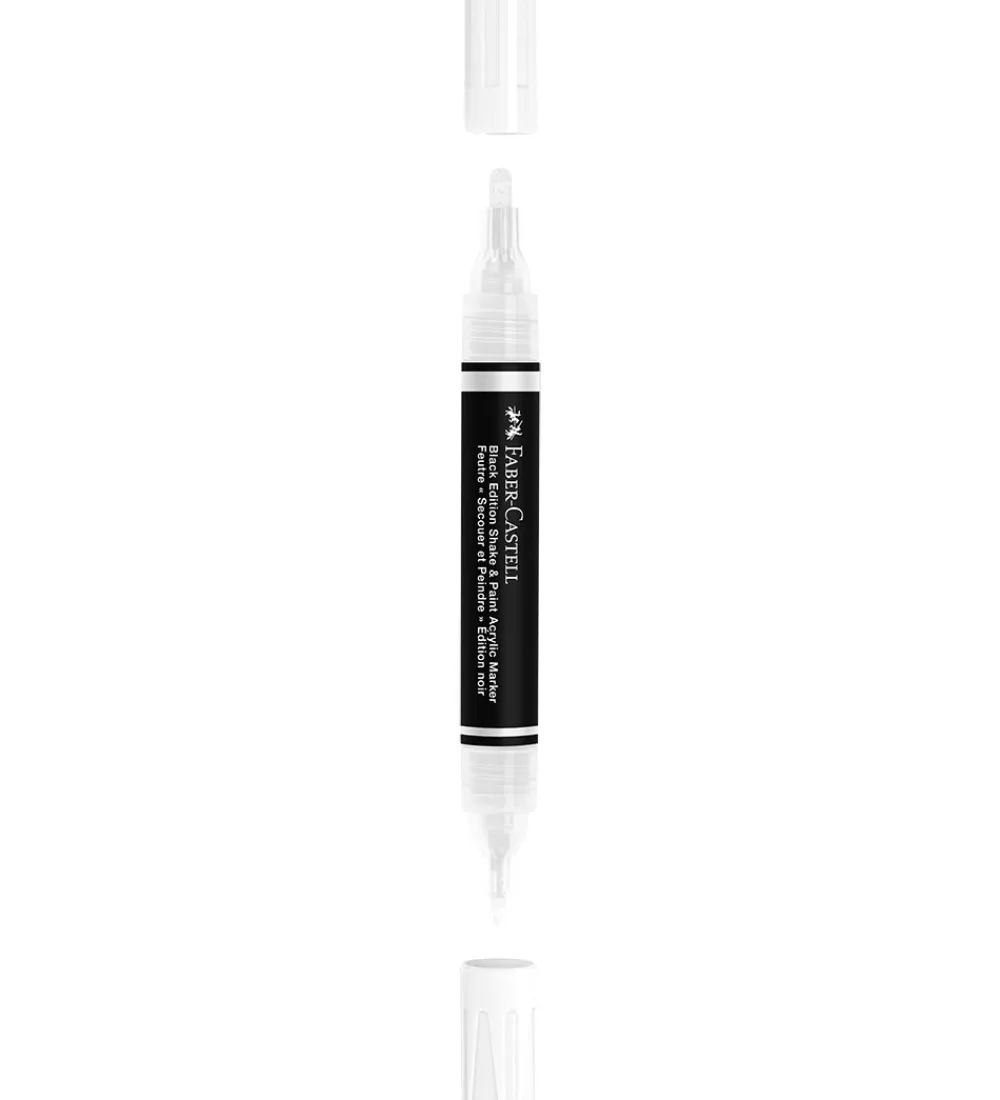 Faber-Castell Kreativ Leg|Tuscher Og Farver>Tusch - Shake & Paint Akryl - Hvid
