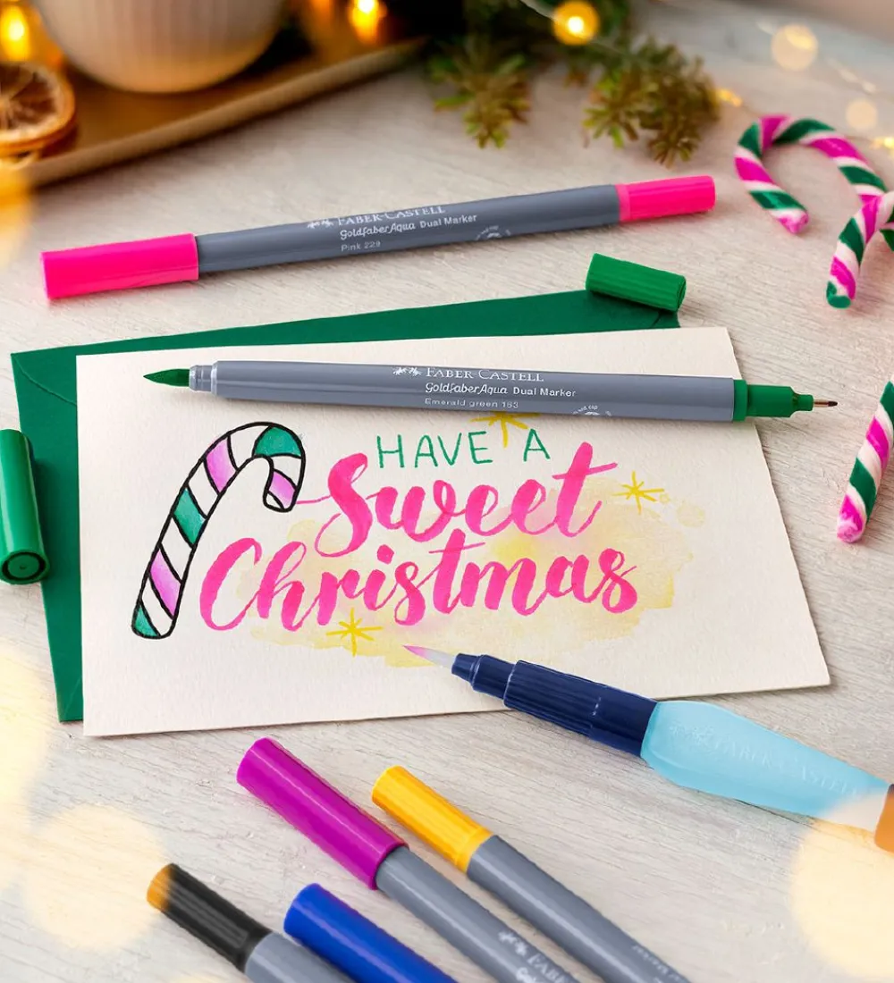 Faber-Castell Tuscher Og Farver>Tuscher - 6 stk. - Graffiti