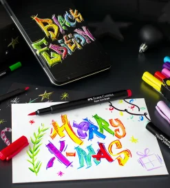 Faber-Castell Tuscher Og Farver>Tuscher - Black Edition - 10 stk.