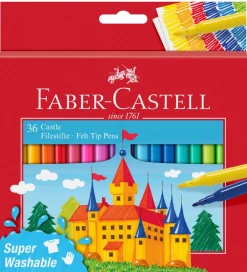 Faber-Castell Tuscher Og Farver>Tuscher - Børn - 36 stk - Multifarvet